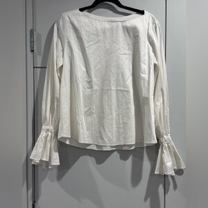 Elegant Cream Women's Top